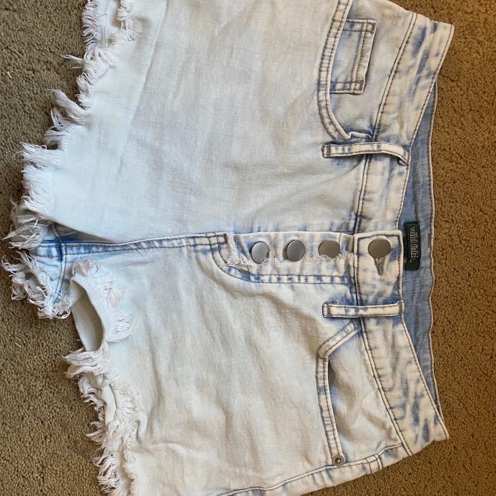 Wild Fable Fringe Jean Shorts